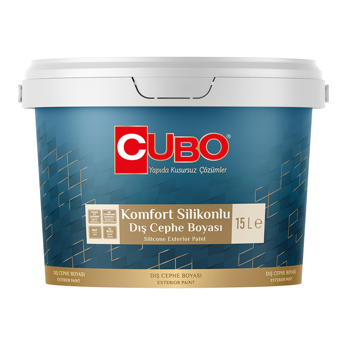 CUBO KOMFORT SİLİKONLU DIŞ CEPHE BOYASI C BAZ 7,5 LT